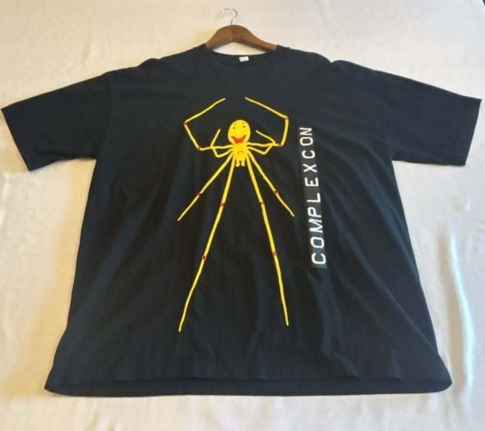 Cactus Plant Flea Market CPFM x ComplexCon 2023 Spider Tee Black